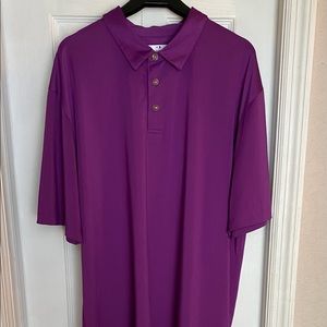 Grand Slam Purple Golf Polo Shirt XL Polyester
